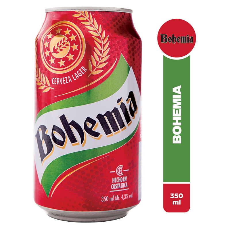 Cerveza Bohemia Lata - 350 ml