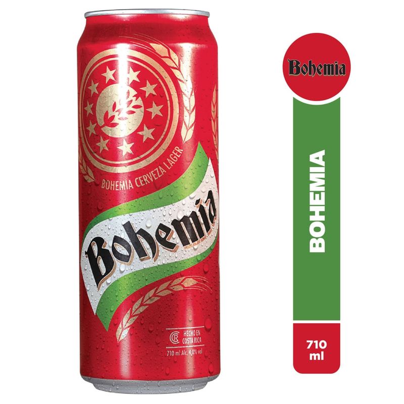 Cerveza Bohemia en lata - 710 ml