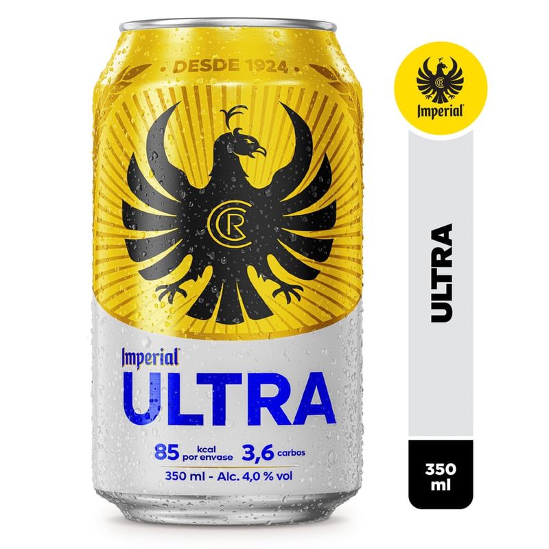 Cerveza Imperial Ultra Lata - 350 ml