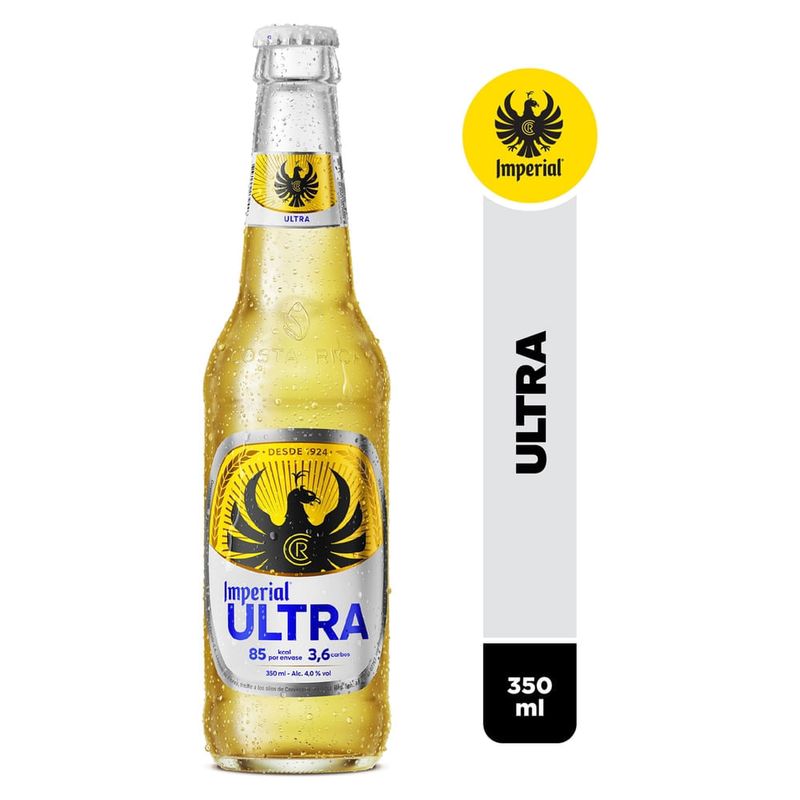 Cerveza Imperial Ultra Vidrio - 350 ml