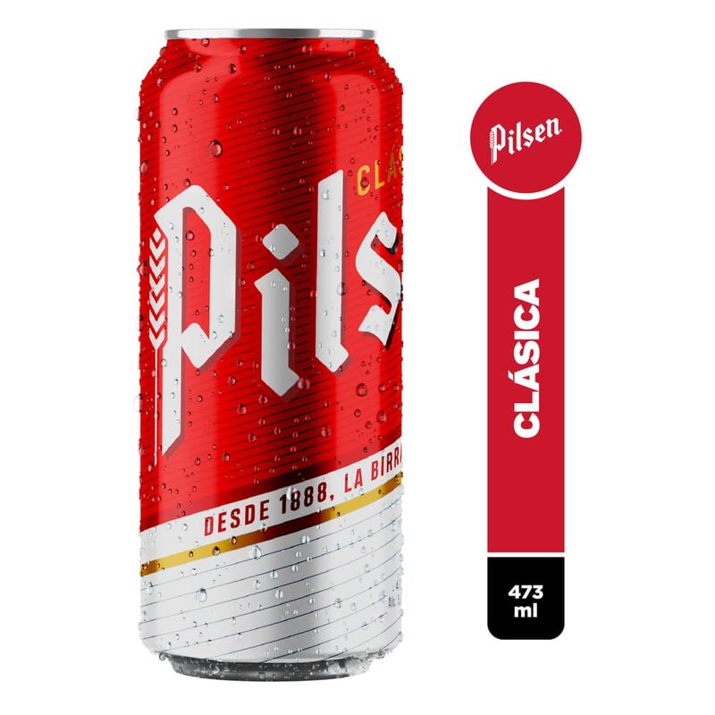 Cerveza Pilsen Lata - 473 ml