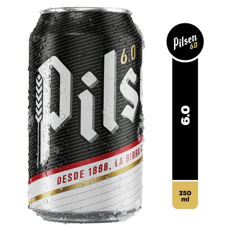 Cerveza Pilsen 6.0, Lata - 350 ml