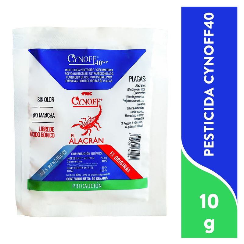 Pesticida Cynoff 40 WP sobre – 10 g