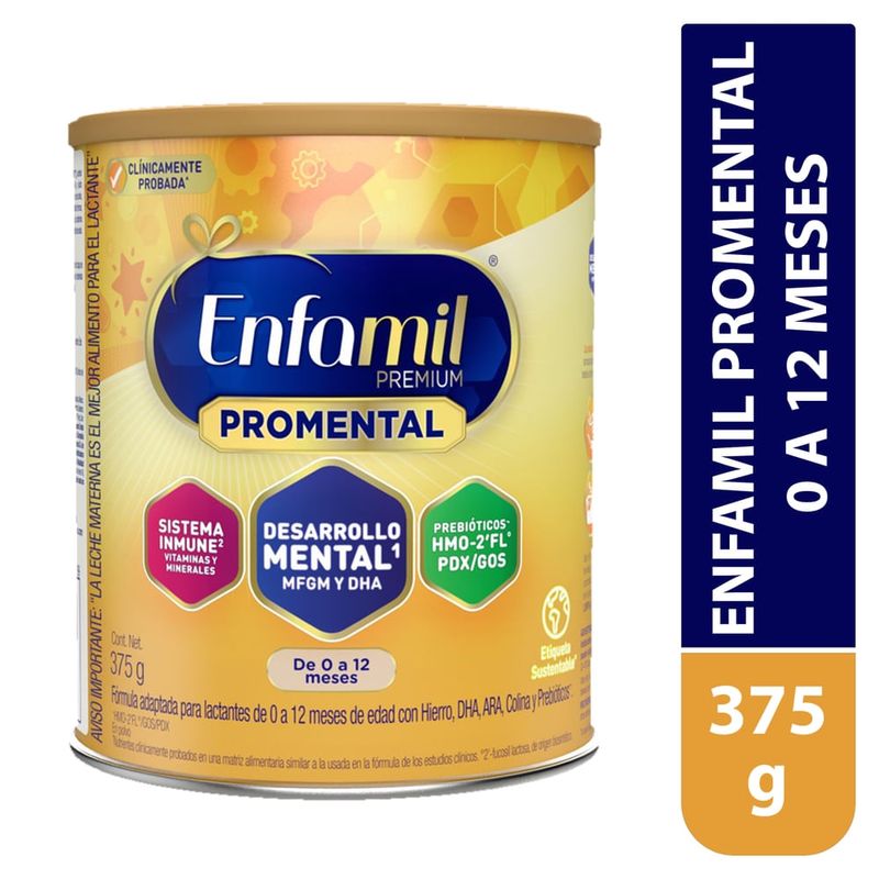 Fórmula para bebé Enfamil lata - 375 g