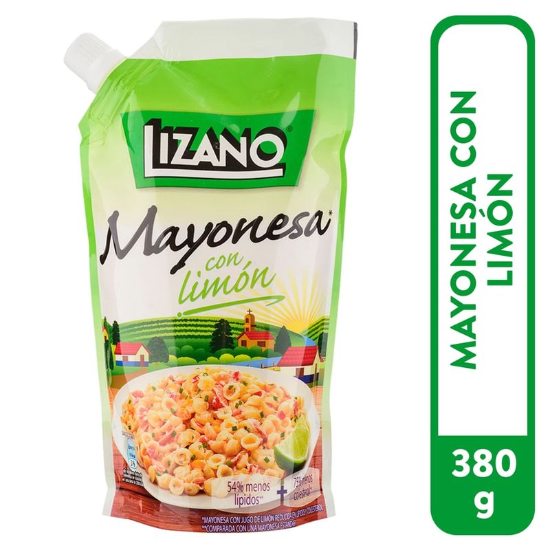 Mayonesa Lizano con limón - 380 g