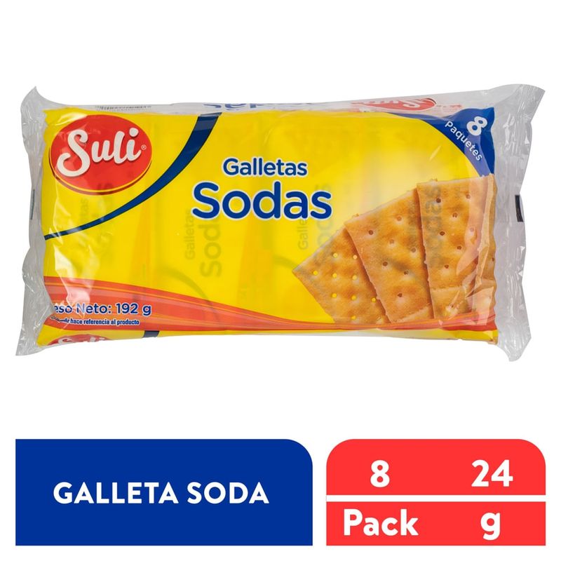 Galleta Soda Suli 8 Uds - 192 g