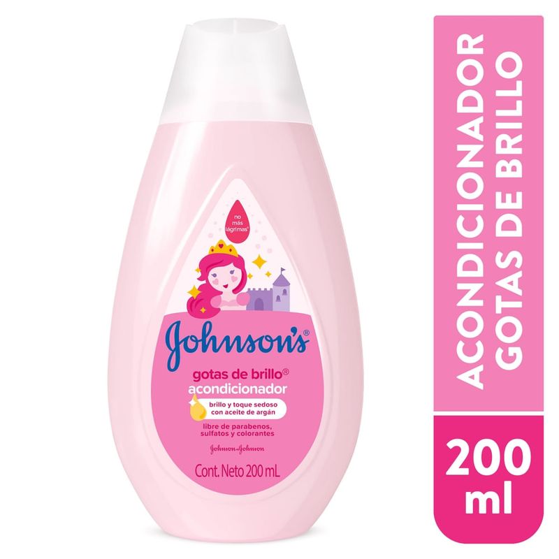 Acondicionador Johnsons Baby Gotas De Brillo - 200 ml