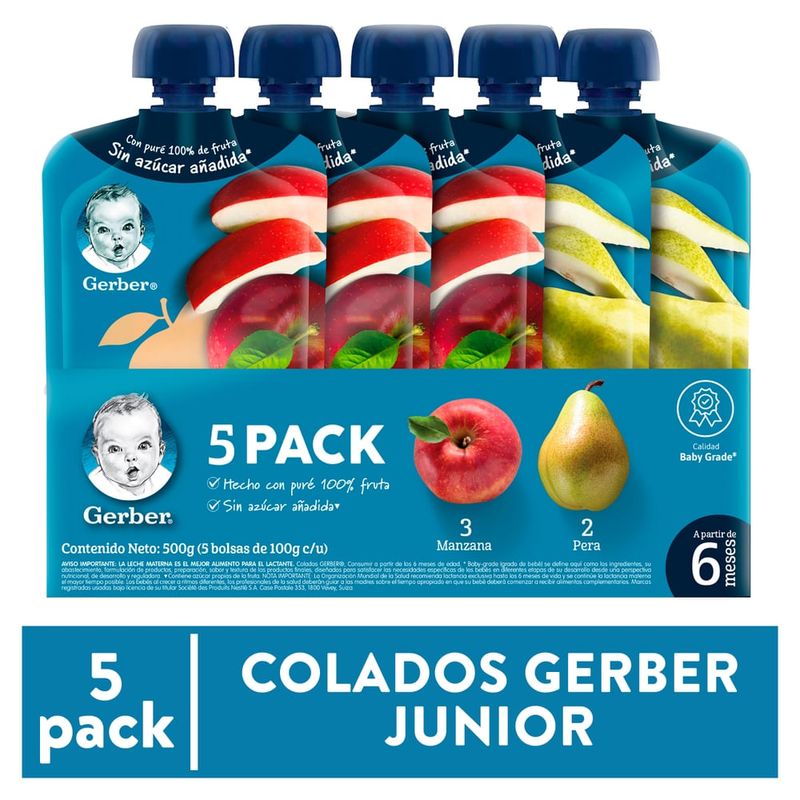Colado Gerber Pouch 5 Pack - 500 g