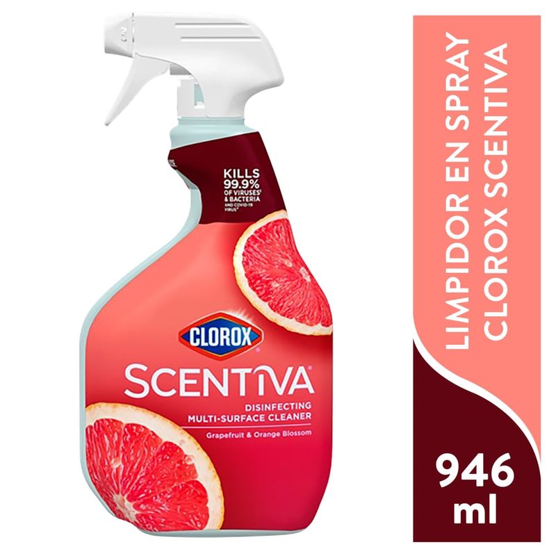 Limpiador Clorox scentiva spray -946 ml