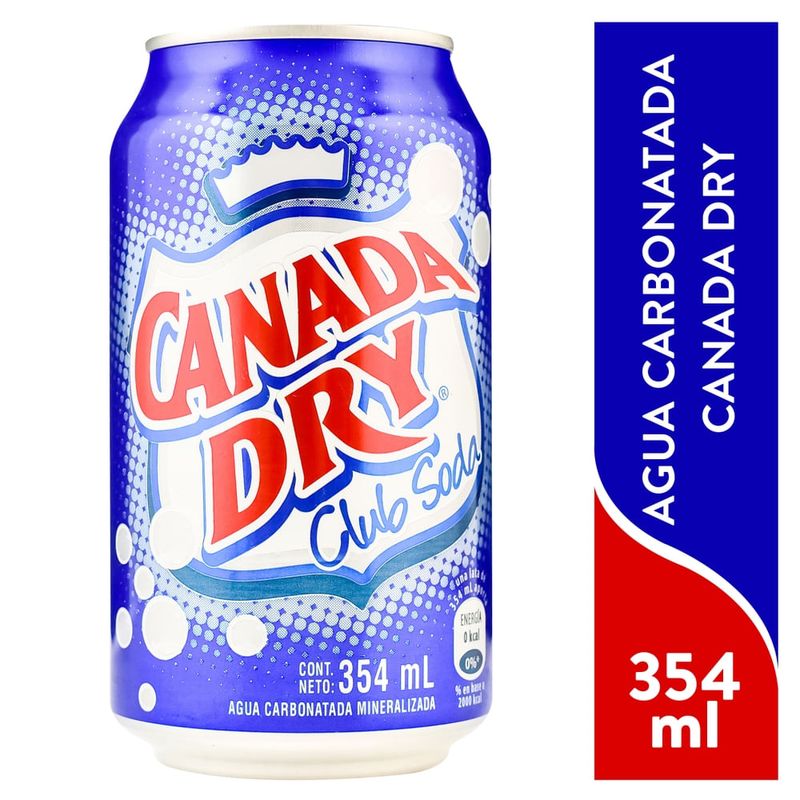 Canada Dry Soda 354 Ml Lata