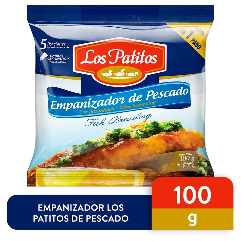 Empanizador Los Patitos para pescado - 100 g