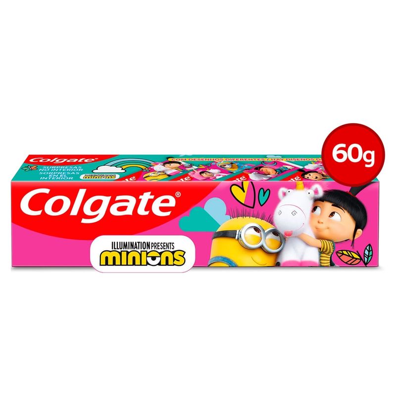 Pasta Dental Colgate Niños Agnes & Fluffy - 60 g