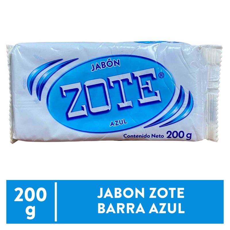 Jabon Zote en Barra Azul - 200 g