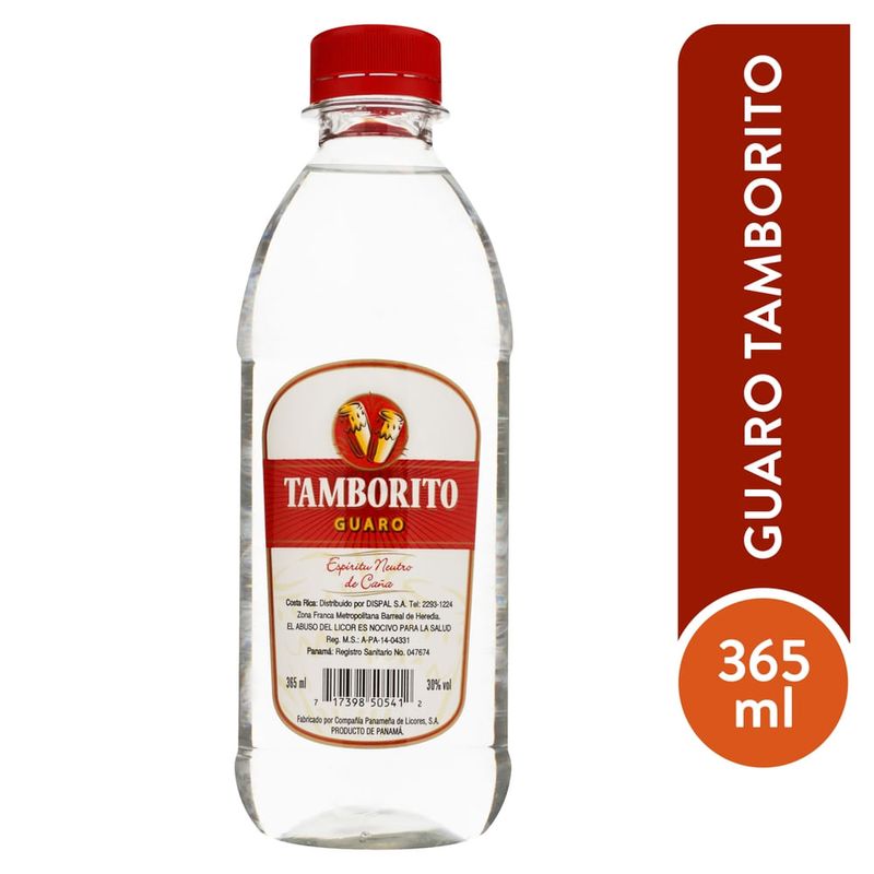 Guaro Tamborito - 365 ml