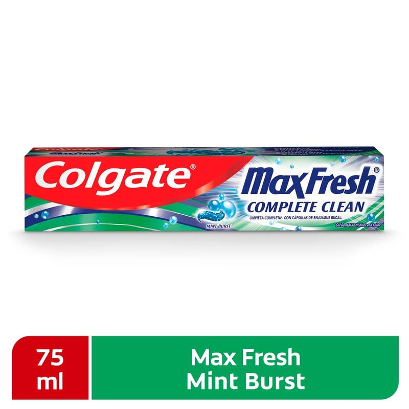 Pasta Dental Colgate Max Fresh Complete Clean - 75ml