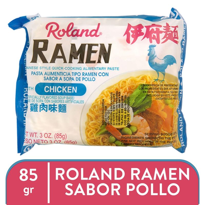 Sopa Roland instantánea sabor pollo - 85 g