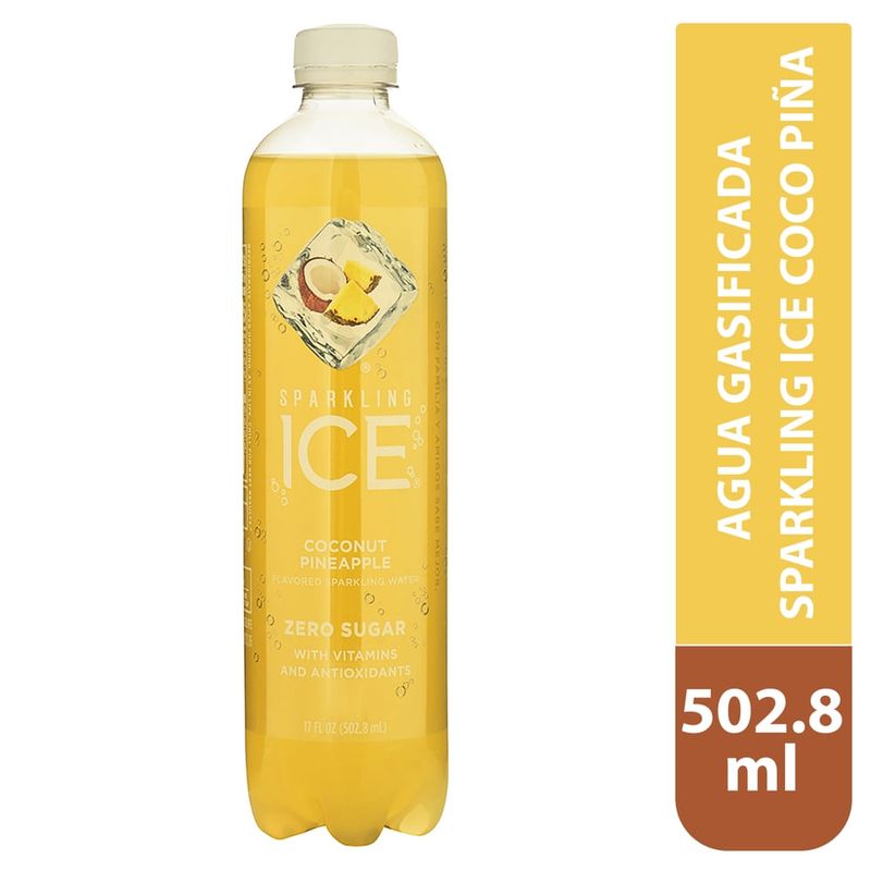 Agua Gasificada Sparkling Ice Coco Piña - 502.8ml