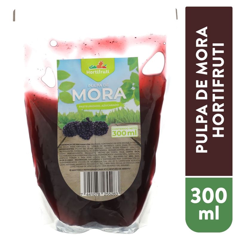 Pulpa Mora Hortifruti - 300 ml
