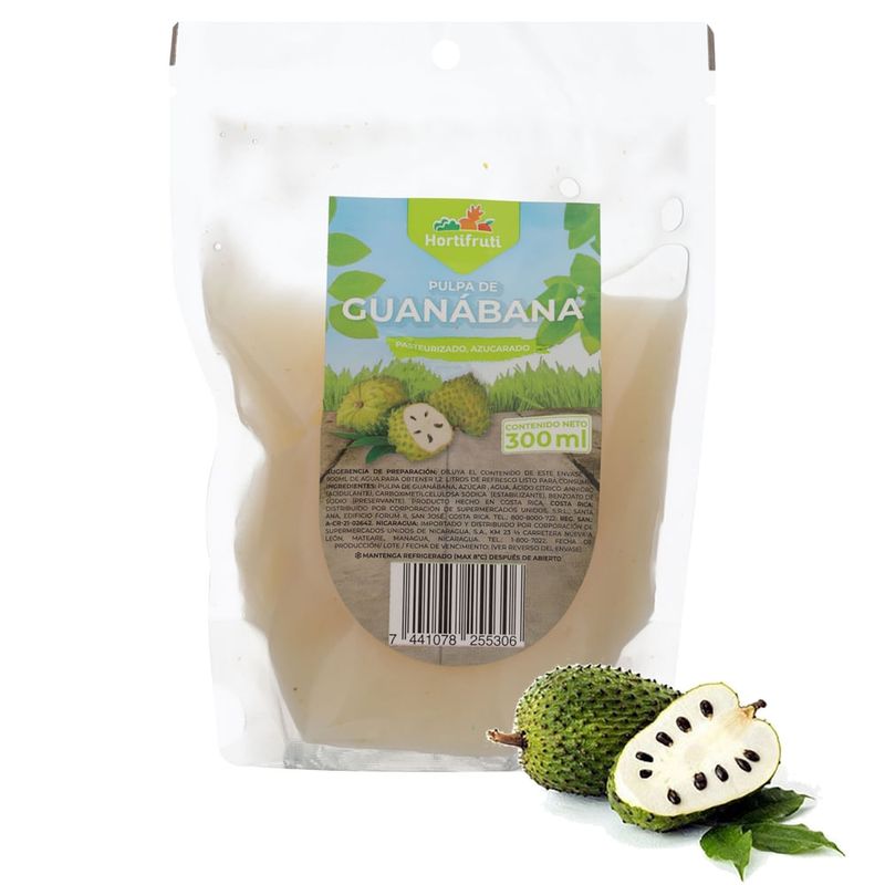 Pulpa Guanabana Hortifruti - 300 ml