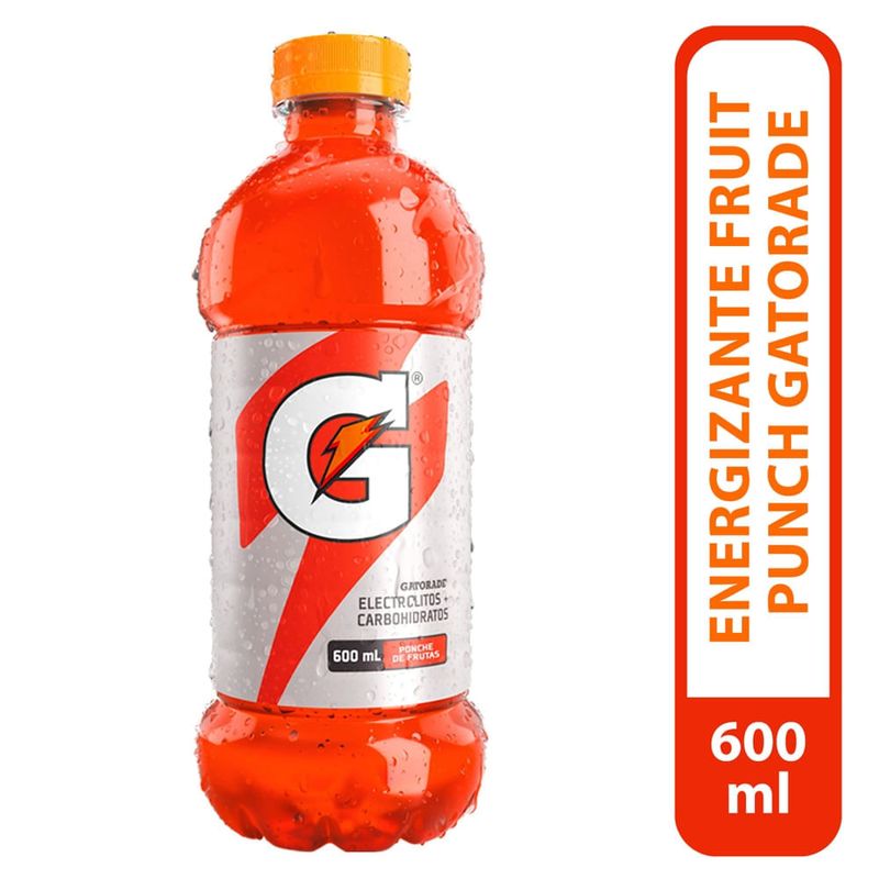 Energizante Gatorade Fruit Punch - 600 ml
