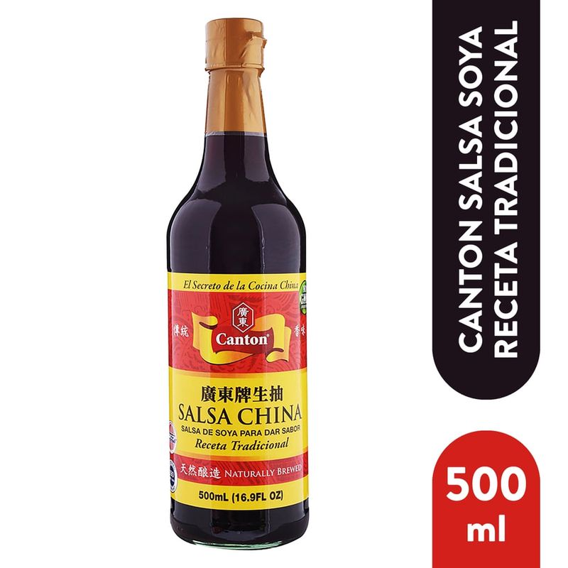 Salsa Canton Soya Superior Clara - 500ml