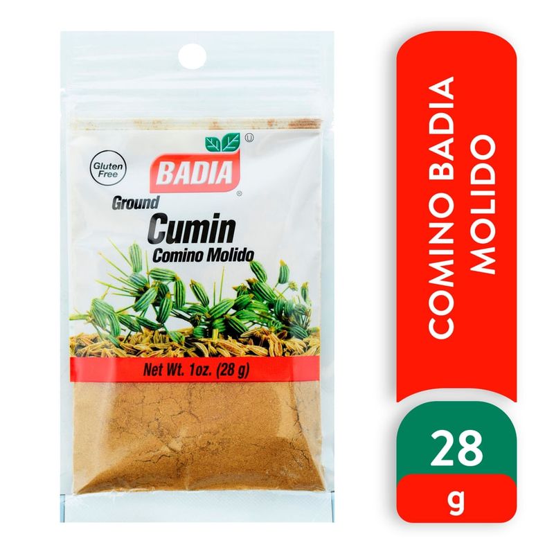 Comino molido Badia libre de gluten - 28 g
