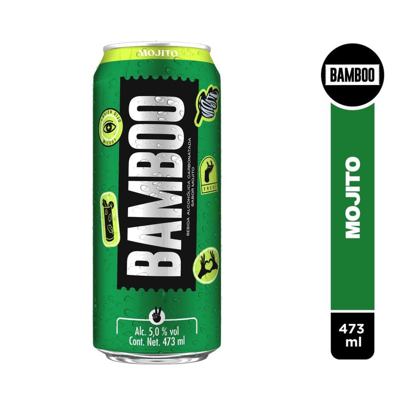 Bebida Alcoholica Preparada Bamboo Mojito - 473ml