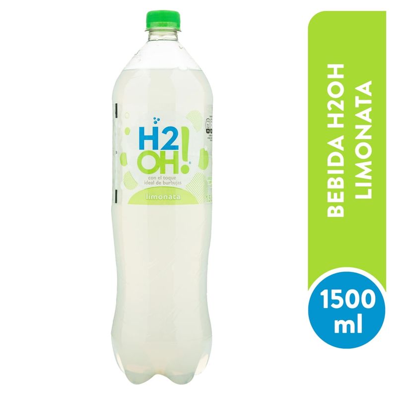 Limonda H2OH carbonatado sabor limón - 1500 ml