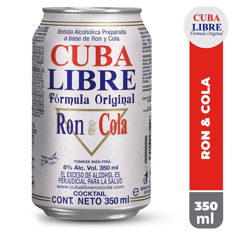 Bebida alchólica Cuba Libre - 350 ml