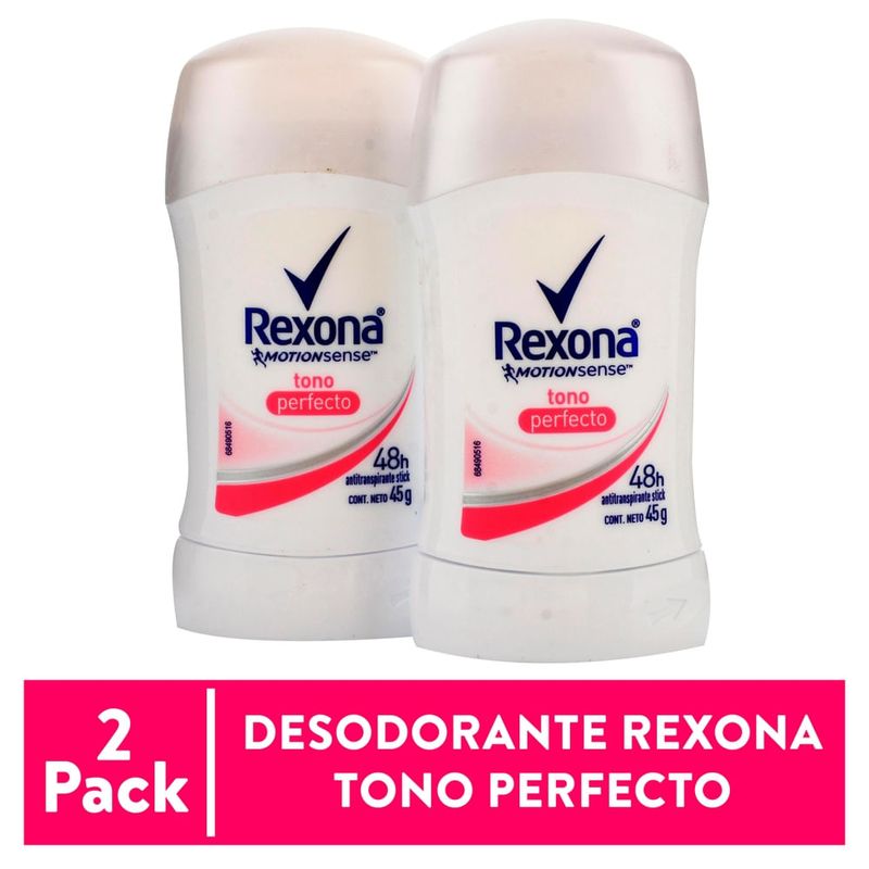 Desodorante en barra Rexona tono perfecto proteccion 48 horas - 90 g