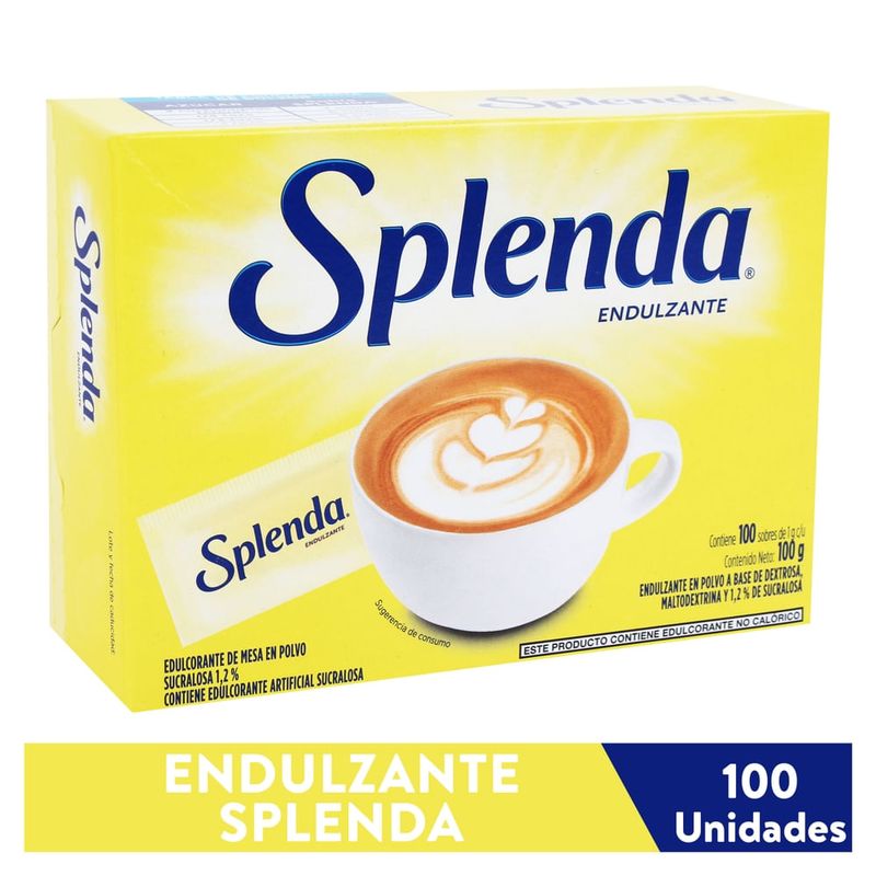 Edulzante Splenda 100 Sobres - 100 g
