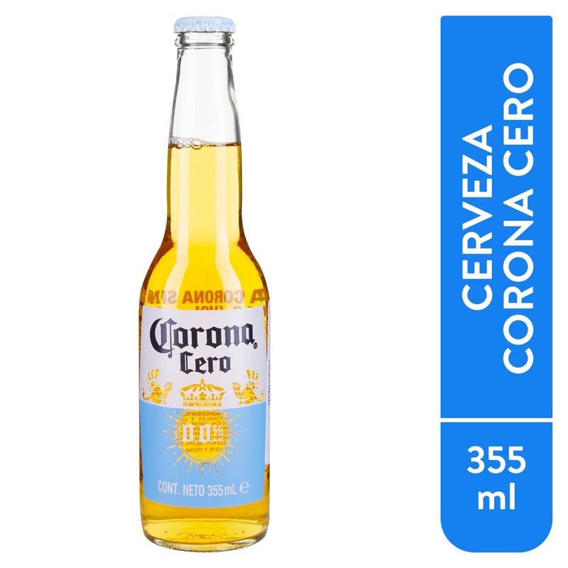 Cerveza Corona Cero - 355 ml