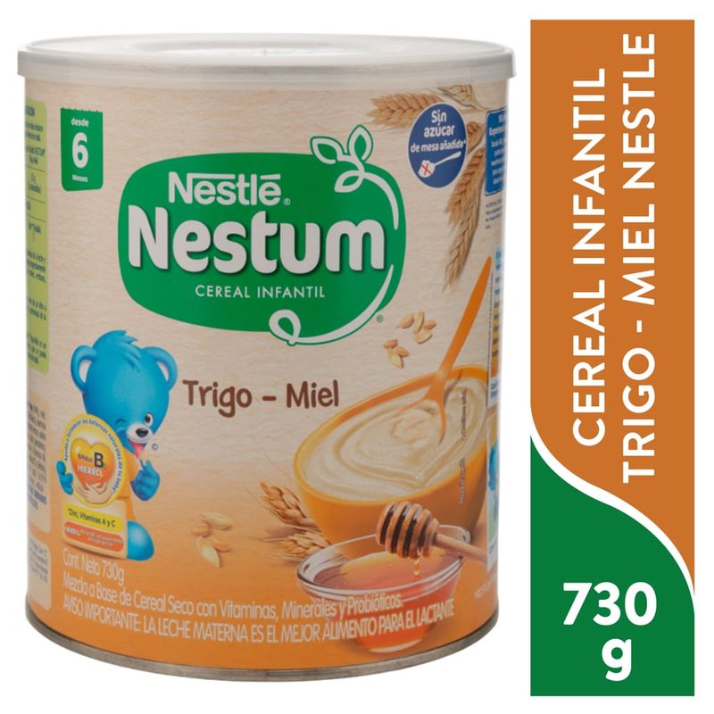 Cereal para bebé Nestlé® Nestum® Trigo Miel - 730 g