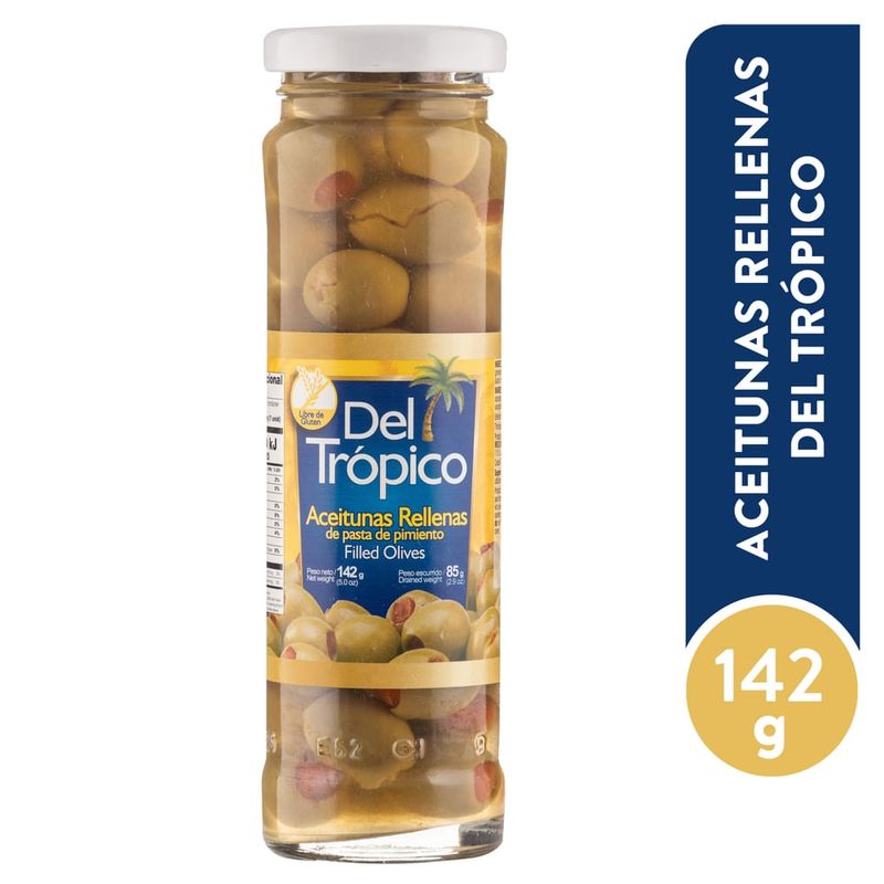 Aceitunas Del Trópico rellenas - 85 g