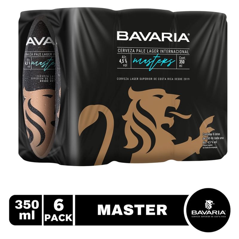 Cerveza Premium Bavaria Masters Edition lata 6 Pack - 2130 ml