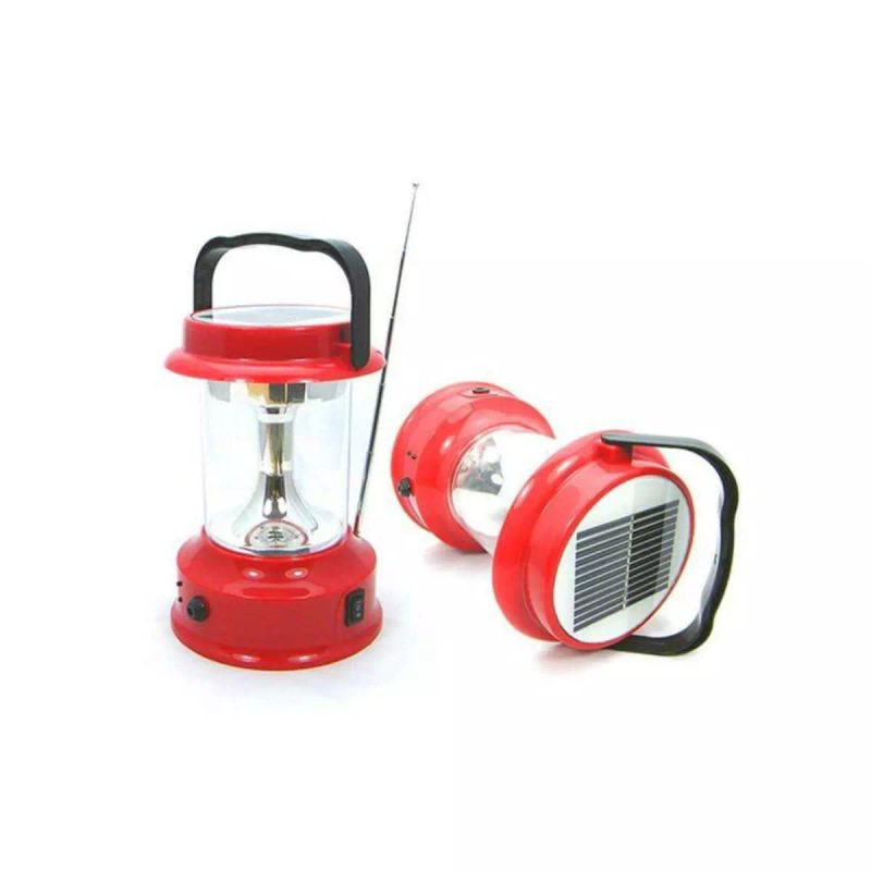 LAMPARA SOLAR C/RADIO 6 LED