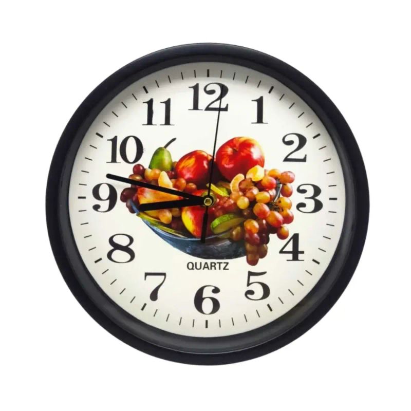 RELOJ DE PARED ANALOGO COCINA 24 CM AA-2079