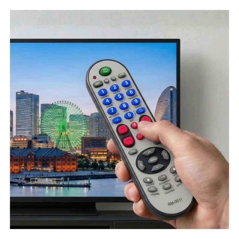 CONTROL REMOTO TV UNIVERSAL RM-9511
