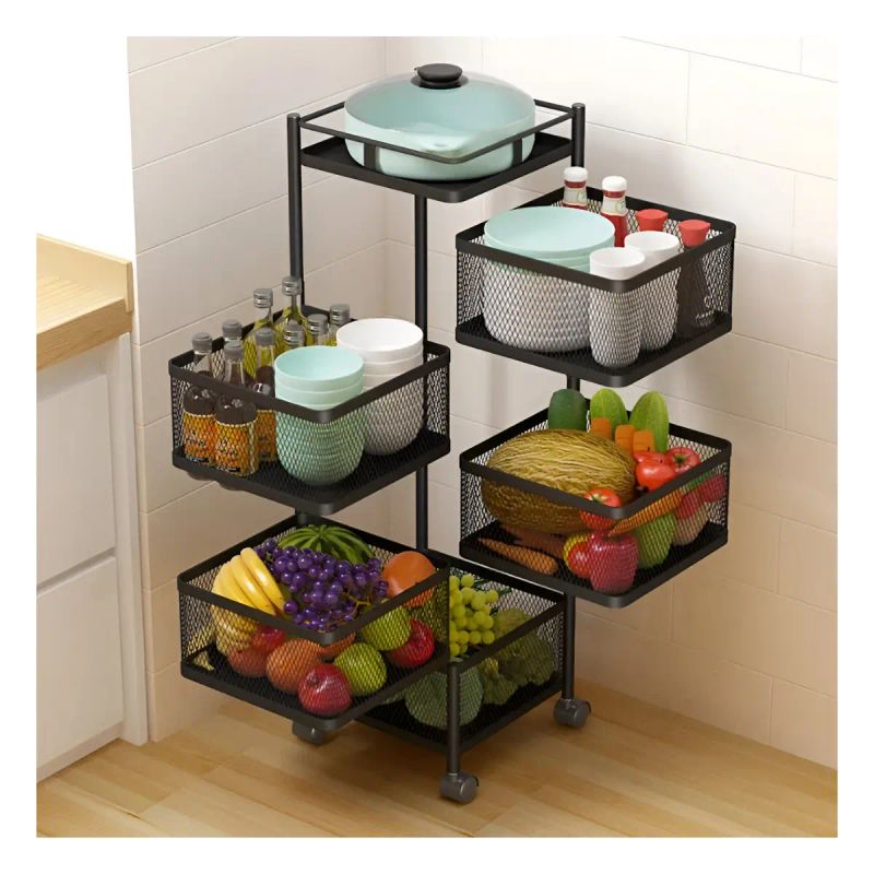 ORGANIZADOR VERTICAL CUADRADO 5 COMPART 95CM