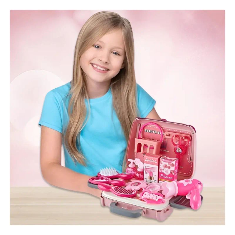 JUGUETE COSMETIQUERA PARA NIÑAS SET 24 PZAS MOD. 698-30