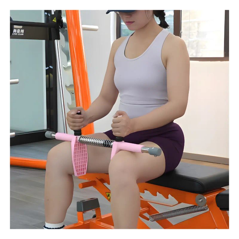 BARRA CON RESORTE PARA ENTRENAR PIERNAS CONVENIENT FITNESS