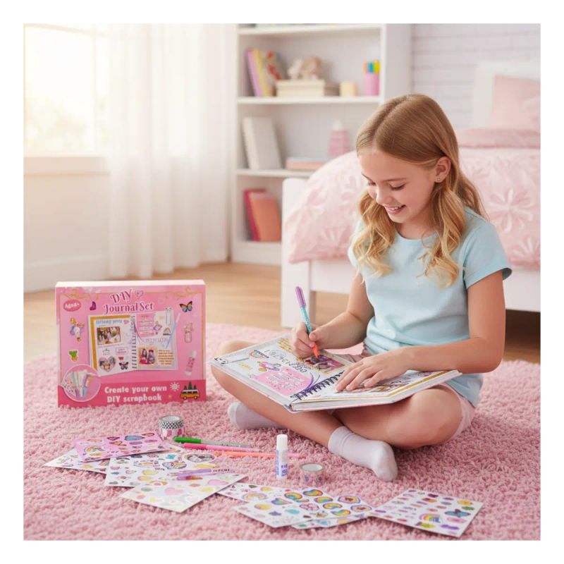 AGENDA DIY JOURNAL BOOK PERSONALIZABLE CON ACCESORIOS