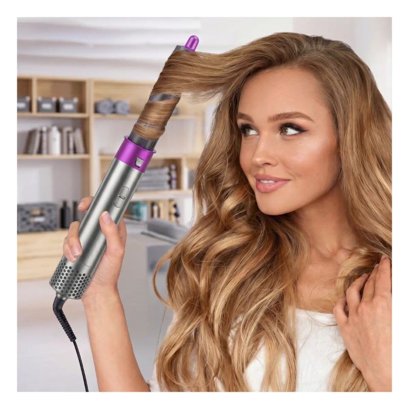 SECADOR DE CABELLO SECA Y ALISA 5 EN 1 110V