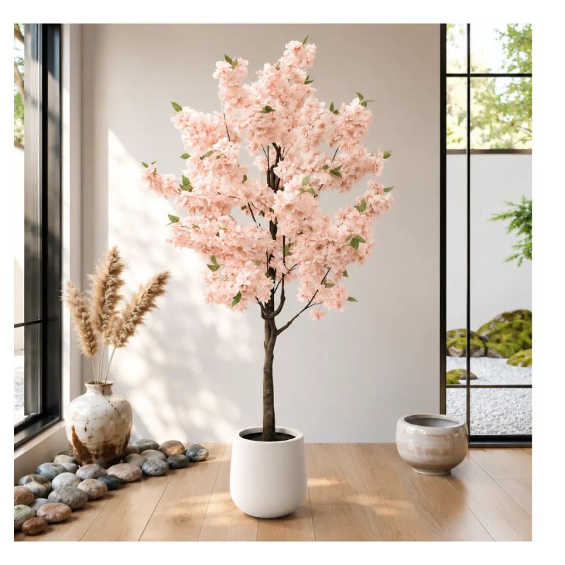 ARBOL SAKURA 1.6M COLOR CHAMPAGNE