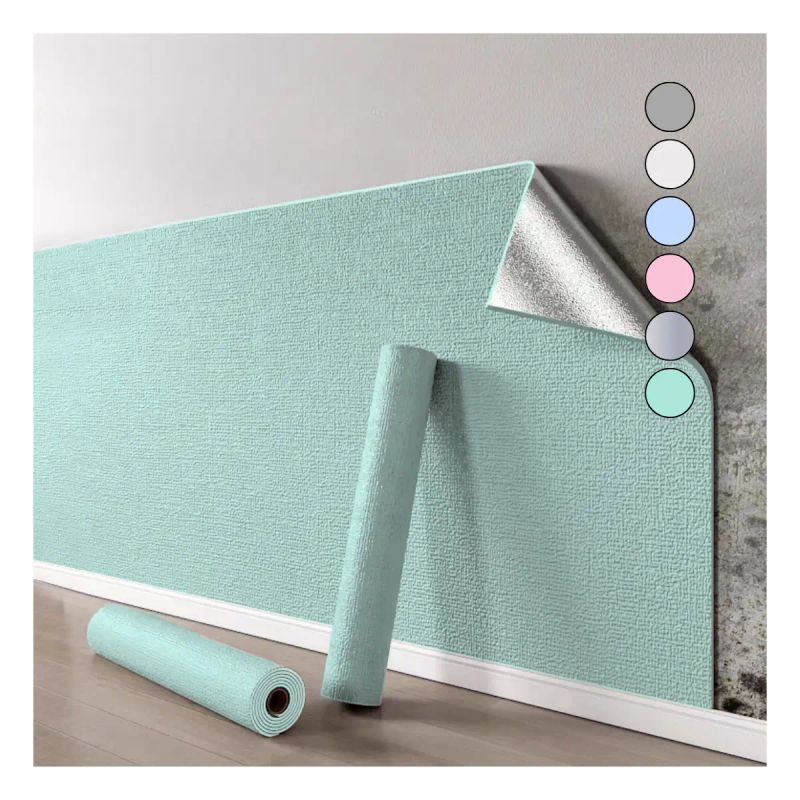 PAPEL TAPIZ 50CM X 2.8 M SOFT PUFFY RELIEVE C/ADHES VERDE
