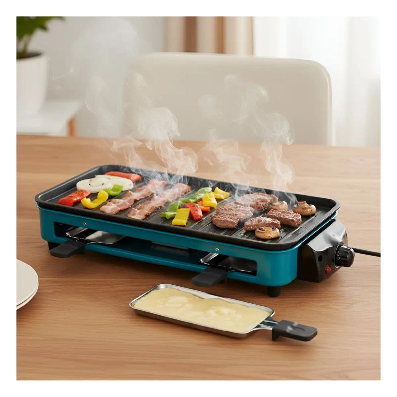 PARRILLA ELECTRICA COOK N REPEAT 110V + 3 BANDEJAS