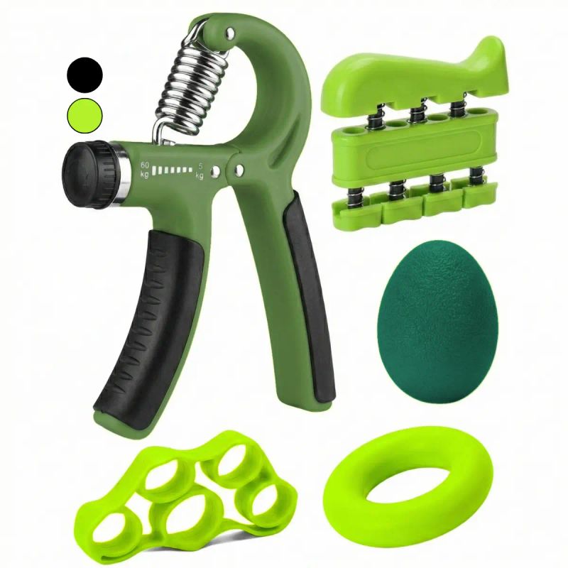 SET DE MANCUERNAS 5 EN 1 COLOR VERDE