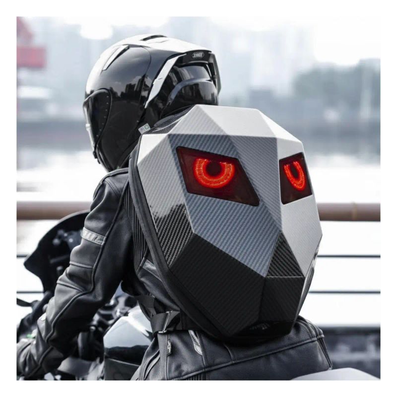 MOCHILA PARA MOTORIZADO CON DISPLAY LED