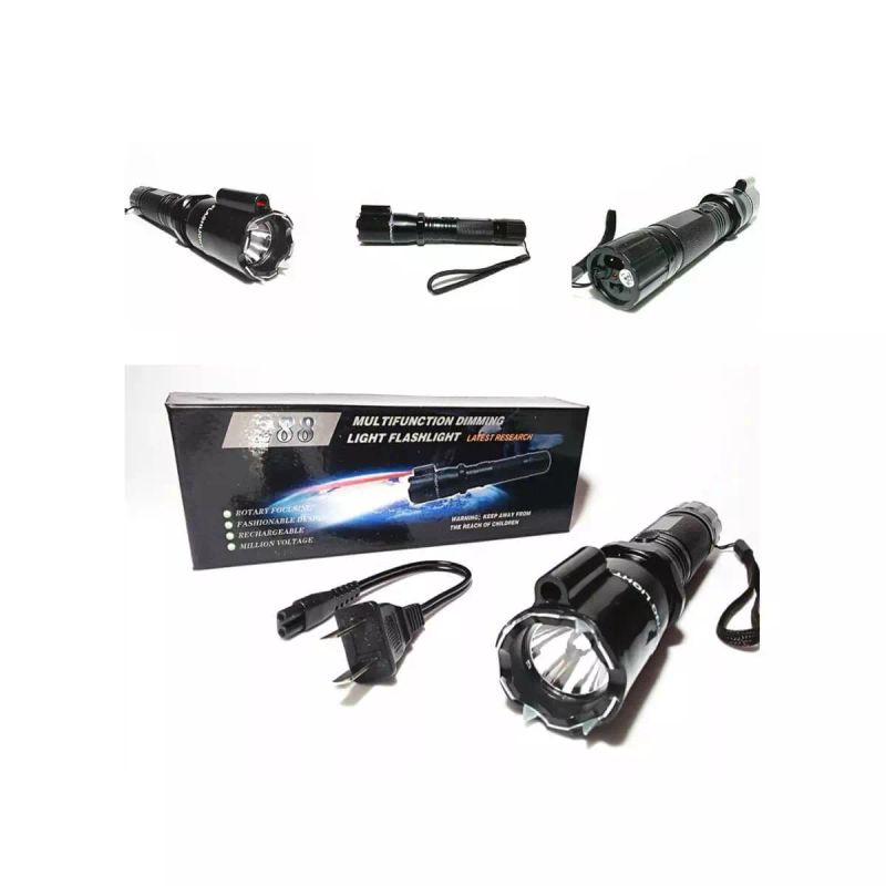 CHUZO ELECTRICO FOCO Y LASER RECARGABLE