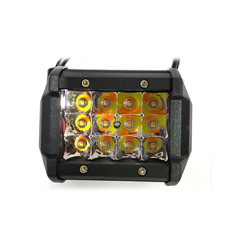 BARRA LED 4" 56W 2 COLORES Y FLASH INDIVIDUAL